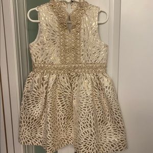 Lilly Pulitzer Metallic A-Line Dress